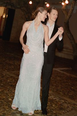 BHLDN Cowl Neck Beaded Top and Skirt Set