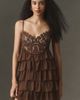 BHLDN Crochet Ruffle Mini Dress - 1