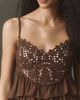 BHLDN Crochet Ruffle Mini Dress - 4