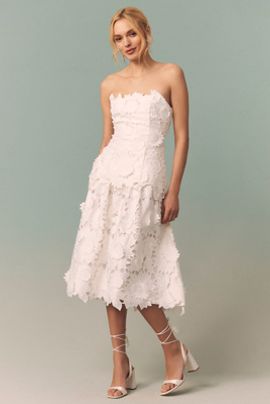 knee length dresses for ladies Off White One Shoulder Dress main image 0