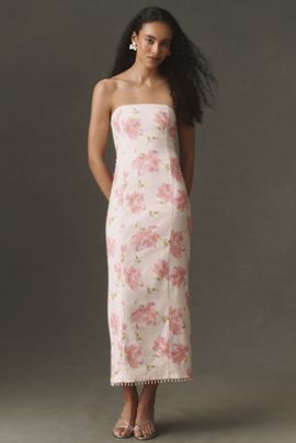 BHLDN Deco Column Midi Dress
