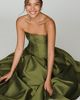 BHLDN Drop-Waist Satin Midi Dress - 4