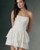 BHLDN Eleonora Strapless Pleated Fit & Flare Mini Dress - 1