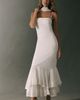 BHLDN Embroidered Strappy Maxi Dress with Scarf - 1