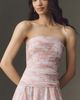 BHLDN Greta Strapless Chiffon Maxi Dress - 3