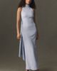 BHLDN High-Neck Crepe Maxi Dress - 1