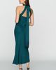 BHLDN Jacquard Satin Fringe Scarf Maxi Dress - 4