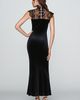BHLDN Lace High-Neck Velvet Maxi Dress - 2