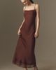 BHLDN Lace Satin Slip Maxi Dress - 1