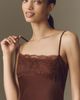 BHLDN Lace Satin Slip Maxi Dress - 2