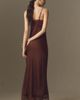 BHLDN Lace Satin Slip Maxi Dress - 3