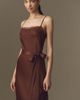 BHLDN Lace Satin Slip Maxi Dress - 4