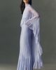 BHLDN Leigh Chiffon Slip Maxi Dress With Ruffle Cape - 4
