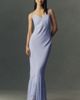 BHLDN Leigh Chiffon Slip Maxi Dress With Ruffle Cape - 5