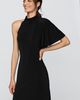 BHLDN Mock-Neck Asymmetrical Maxi Dress - 2