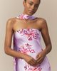 BHLDN Nesta Strapless Scarf Satin Slip Dress - 3