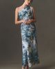 BHLDN One-Shoulder Scarf Maxi Dress - 1