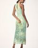 BHLDN Paulina Halter Printed Sequin Midi Dress - 2