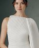 BHLDN Pleated Shoulder Mini Dress - 4