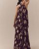 BHLDN Rosie Mock-Neck Pleated Chiffon Maxi Dress - 2