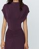 BHLDN Ruched Drop Waist Knit Midi Dress - 4