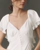 BHLDN Satin Cape Maxi Dress - 4