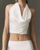 BHLDN Satin Cowl-Neck Top and Midi Skirt Set - 3