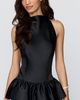 BHLDN Satin Peplum Maxi Dress - 2