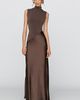 BHLDN Satin Sleeveless Maxi Slip Dress - 1