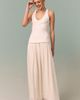 BHLDN Scoop-Neck Twofer Maxi Dress - 4