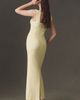BHLDN Square-Neck Corset Maxi Dress - 3