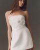 BHLDN Strapless Appliqué Mini Dress - 1