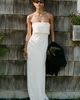 BHLDN Strapless Column Maxi Dress - 1