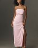 BHLDN Strapless Crepe Maxi Dress - 1