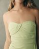 BHLDN Strapless Draped Maxi Dress - 4