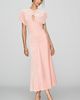 BHLDN Velvet Flutter-Sleeve Maxi Dress - 1