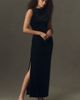 BHLDN Velvet Mesh-Back Maxi Dress - 1