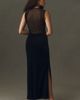 BHLDN Velvet Mesh-Back Maxi Dress - 3