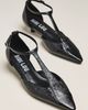Bibi Lou Canna 35 Leather Ankle-Strap Kitten Heels - 1