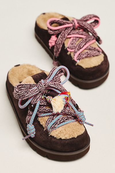 Bibi Lou Cori Sherpa Clogs