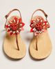 Bibi Lou Floral T-Strap Sandals - 2