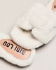 Bibi Lou Fluffy Holly Slides - 3