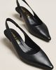Bibi Lou Helmut Leather Kitten Heels - 2