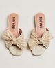 Bibi Lou Karsie Square-Toe Slide Sandals - 1