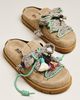 Bibi Lou Lace-Up Clog - 1