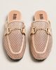 Bibi Lou Mesh Horsebit Loafer Slides - 1