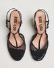 Bibi Lou Mesh T-Strap Heels - 4