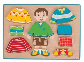 Bigjigs Toys Bigjigs Toys Big Dressing Puzzle