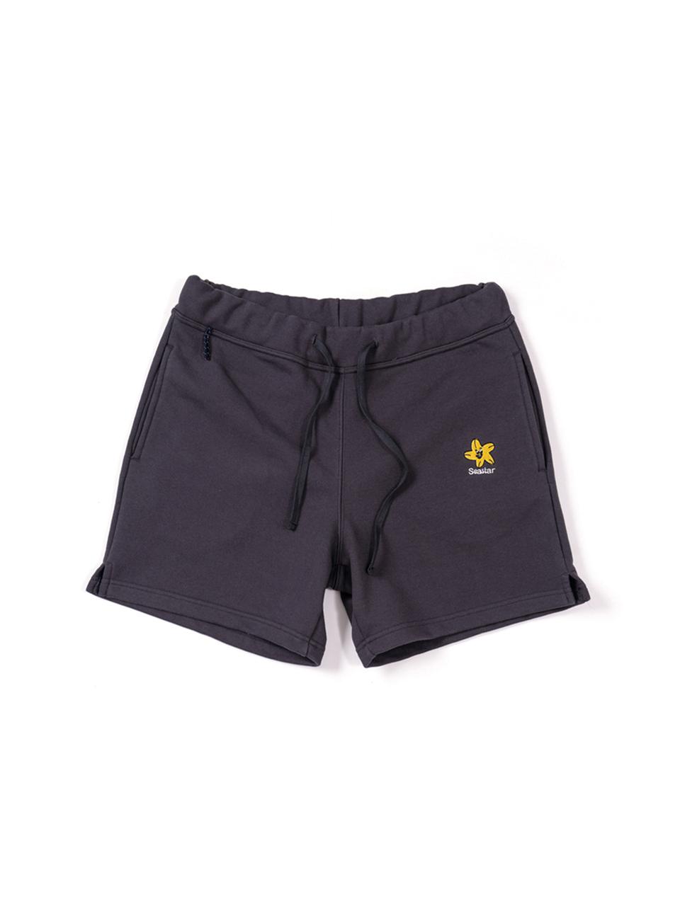 BIGWAVE COLLECTIVE DYED SHORTS [JET BLACK]