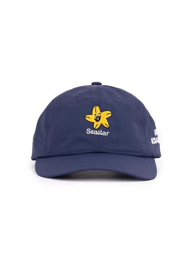 BIGWAVE COLLECTIVE SEASTAR NYLON WIDE CAP (DEEP NAVY)